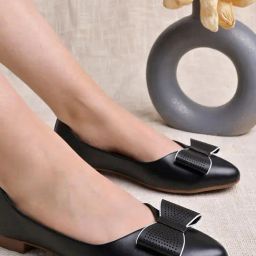 Shoetopia Women's Black Flat Ballets-picture-37