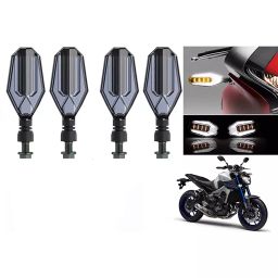 Cartronics U Shape White&Yellow Front & Rear Side LED Indicator for Yamaha MT 09(Pack of 4 Pcs)-picture-23