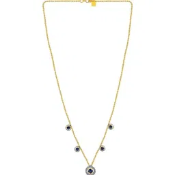 P.C. Chandra Jewellers 14KT (585) Yellow Gold and Diamond Necklace for Women-image-21