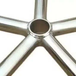 ib basics Ergonomica Stainless steel Chair Base Silver Free Size, Ergo40 image 2