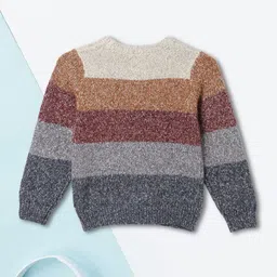 max Boys Striped Pullover image 2