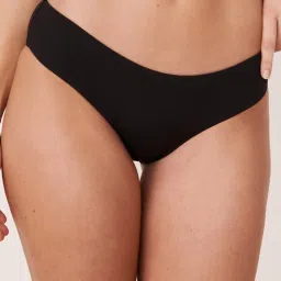 La Vie En Rose Black Bikini Bottom image 1