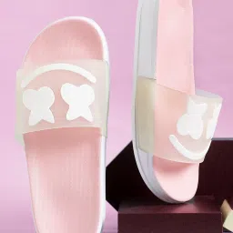 Pampy Angel Women's Pink Slides image 1