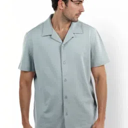 Celio* Blue Storm Regular Fit Shirt-image-97