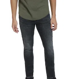 Jack & Jones Grey Slim Fit Low Rise Jeans image 1