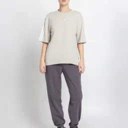 adidas Grey W 3S SJ BF T T-Shirt image 4