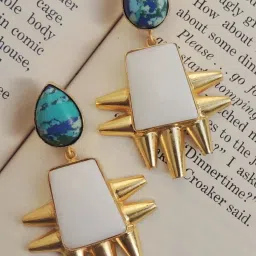 Johori Multicolor Dangler Earrings image 1