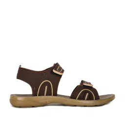 Bata Men's Brown Floater Sandals image 1