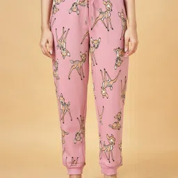 Dreamz by Pantaloons Pink Cotton Printed Pyjamas image 1