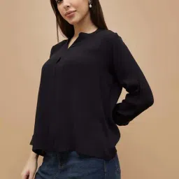 Fame Forever By Lifestyle Black Regular Fit Top-picture-26