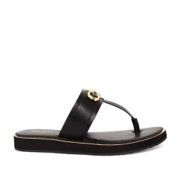 Aldo Women's Black T-Strap Sandals image 1