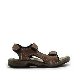 Woodland Men's Camel Floater Sandals image 2