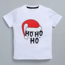Ginie Boys Typography Printed Round Neck Cotton Casual T-shirt-picture-38