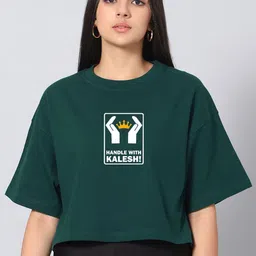 Besick Women Typography Printed T-shirt-picture-29