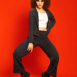Sera Black Textured Co-Ord Set-picture-15