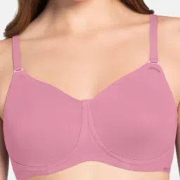 Amante Pink Full Coverage T-Shirt Bra image 4