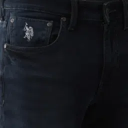 U.S. Polo Assn. Denim Co. Blue Cotton Slim Fit Jeans image 5