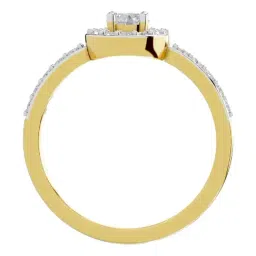 Sparkles Lab Grown Diamond 14k (585) Yellow Gold Ring for Women image 3