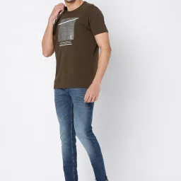 Spykar Dark Blue Slim Fit Low Rise Jeans image 5