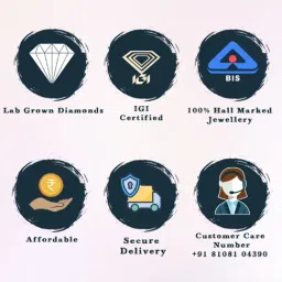 Sparkles Lab Grown Diamond 14k (585) Yellow Gold Ring for Women image 5