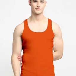 Friskers Multi Cotton Slim Fit Vest - Pack of 2 image 2