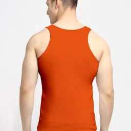 Friskers Multi Cotton Slim Fit Vest - Pack of 2 image 3