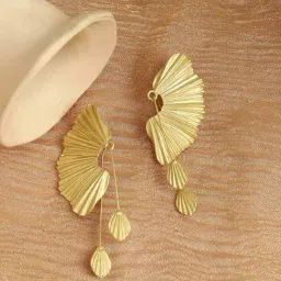 Sohi goldplated drop earrings earrings-picture-21