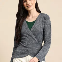 Mast & Harbour Wrap Cardigan-picture-40
