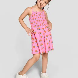 Kiggle Floral Print Fit & Flare Dress-picture-17