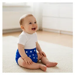 Joy Buzz Reusable Cloth Diaper / Nappies With Insert, Fruit Nibbler, Spoon Food/milk Feeder, Silicone Fruit Shape Teether & Silicone Cleaning Brush Feeding Bottle for Babies, Feeding Combo-pack of 5 image 4