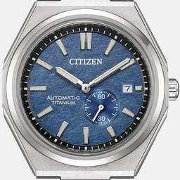 Citizen Men Dial & Stainless Steel Bracelet Style Straps Analogue Powered Watch NJ0180-80L image 3