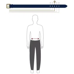 Tommy Hilfiger Salvatore Tan Leather Reversible Belt for Men image 2