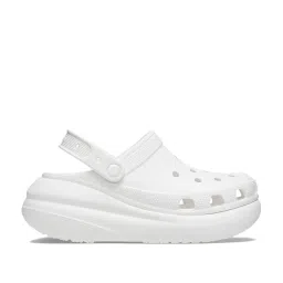 Crocs Men's Classic White Back Strap Clogs image 1