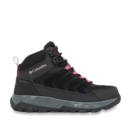 Columbia Women's STRATA TRAIL MID WP Black Outdoor Shoes image 1