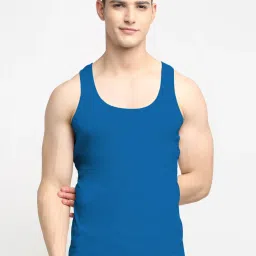 Friskers Multi Cotton Slim Fit Vest - Pack of 2 image 2