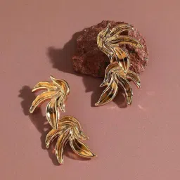 Sohi goldplated drop earrings earrings-picture-31