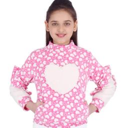 Cutecumber Kids Pink Printed Sweatshirt-picture-25