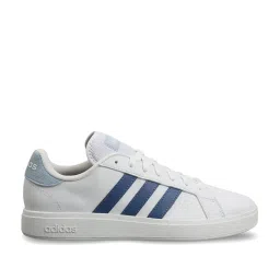 Adidas Men's GRAND COURT BASE 2.0 White Casual Sneakers image 1