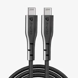 UltraProlink VoLo PD20C UL1051 Power Delivery PD 20W USB Type C to C Cable (Black)-picture-30