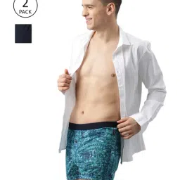 The Bear House Navy & Blue Boxers - Pack of 2-picture-24