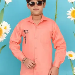 Eliq Boys Original Opaque Printed Party Shirt-picture-30