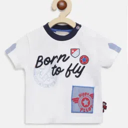 Chicco Kids White Printed T-Shirt-picture-43