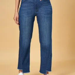SF Jeans by Pantaloons Blue Mid Rise Jeans image 1