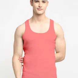 Friskers Multi Cotton Slim Fit Vest - Pack of 2 image 2