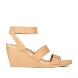 Naturalizer by Bata Women's Tan Ankle Strap Sandals image 1