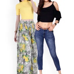 SCORPIUS Women Pack of 2 Crop Tops-picture-15