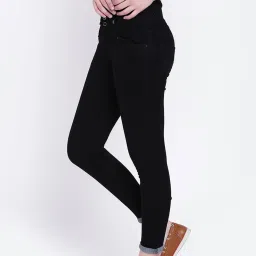 High Star Black Slim Fit Jeans image 3