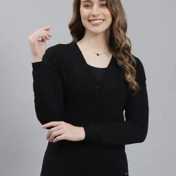 Monte Carlo Black Wool Cardigan-image-108