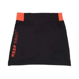 Allen Solly Junior Black Printed Skirt image 1