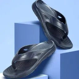 Paragon Men's Navy Blue Flip Flops-picture-29